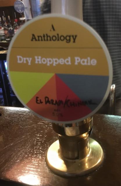 Dry Hopped Pale - El Dorado/Chinook 5.0%, Anthology Brewing Company, England