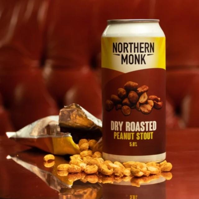 Dry roasted Peanut stout 5.0%, Northern Monk Brew Co., England