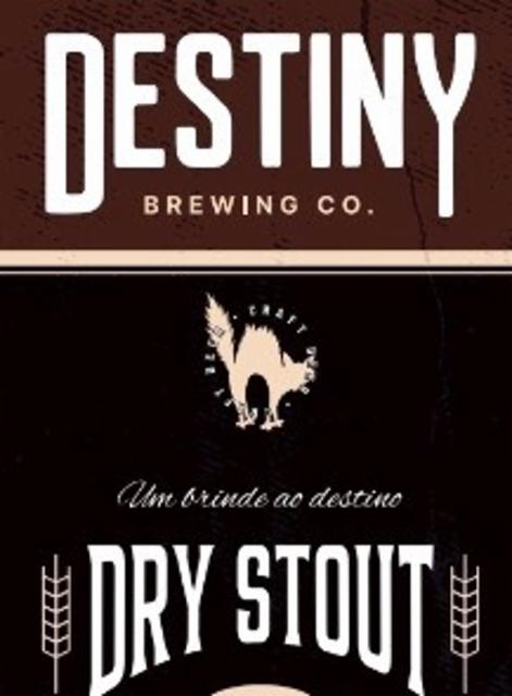 Dry Stout 4.5%, Destiny Brewing Co., Brazil