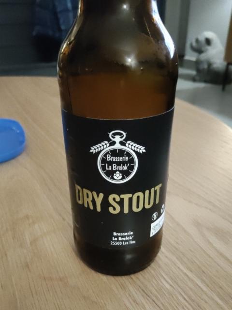 dry stout brasserie la Brelok' 5.0%, Brasserie La Brelok', France
