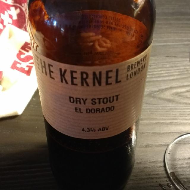 Dry Stout El Dorado 4.3%, The Kernel Brewery, England