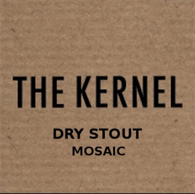 Dry Stout Mosaic 4.4%, The Kernel Brewery, England