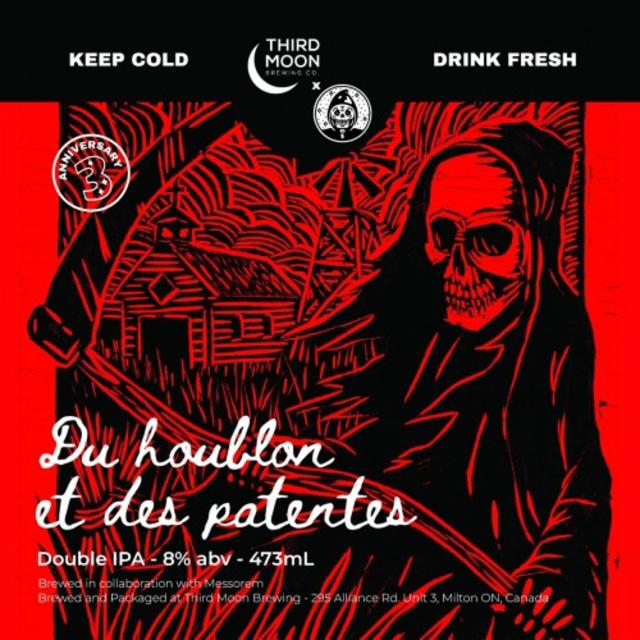 Du houblon et des patentes 8.0%, Third Moon Brewing Company, Canada