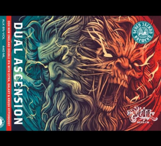 Dual Ascension 7.5%, Seven Island Brewery, Greece