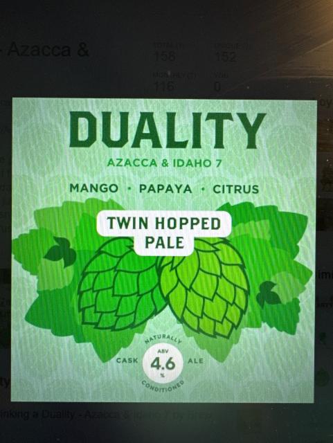 Duality - Azacca & Idaho 7 4.6%, Brew York, England