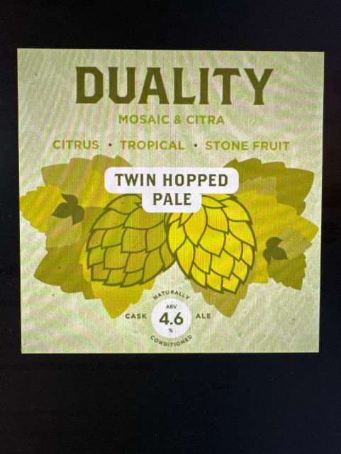 Duality - Mosaic & Citra 4.6%, Brew York, England