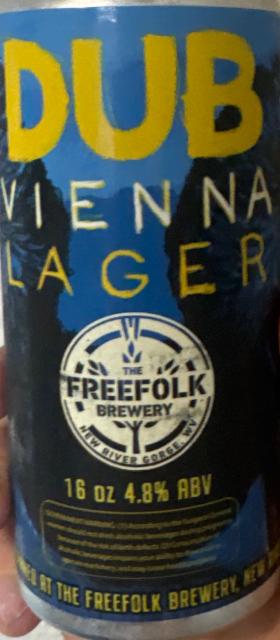 Dub vienna lager 4.8%, Freefolk, United States