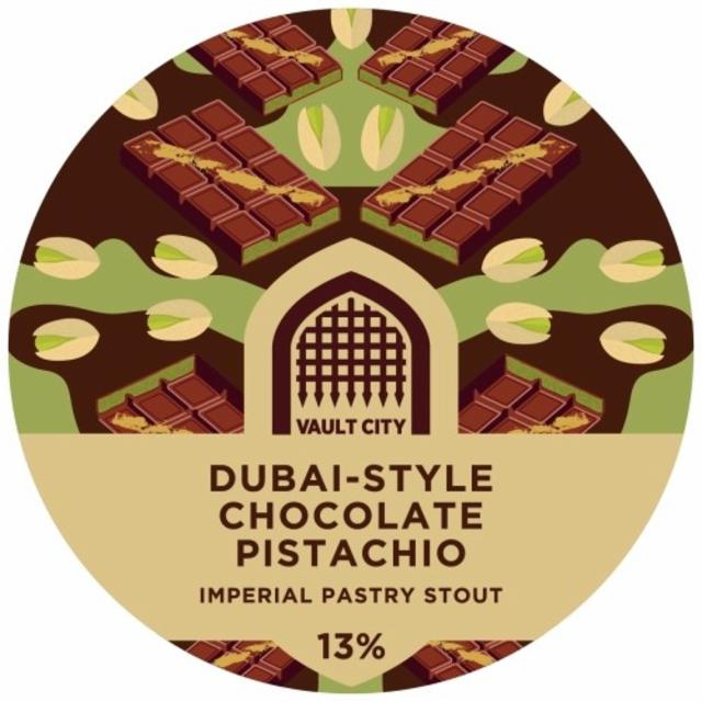 Dubai-Style Chocolate Pistachio 13.0%, Vault City Brewing, Scotland