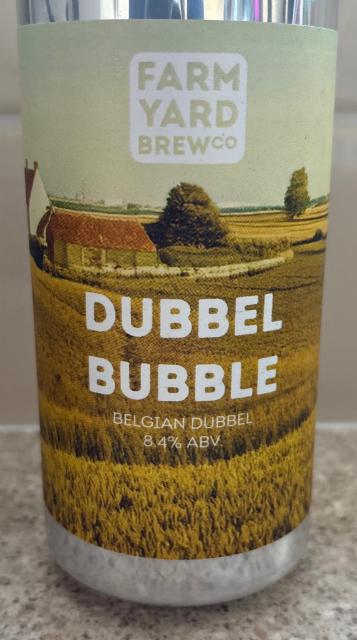 Dubbel bubble, Farm Yard Brew Co.