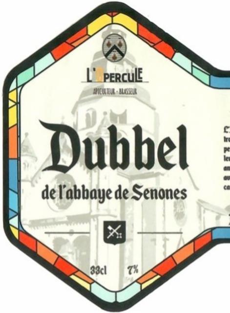 Dubbel De L'Abbaye De Senones 7.0%, Brasserie L'Opercule, France