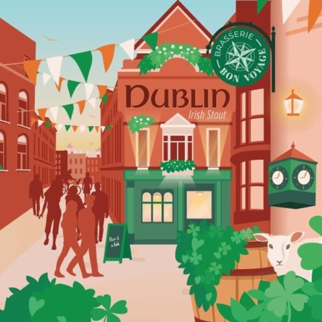 Dublin 4.5%, Brasserie Bon Voyage, France