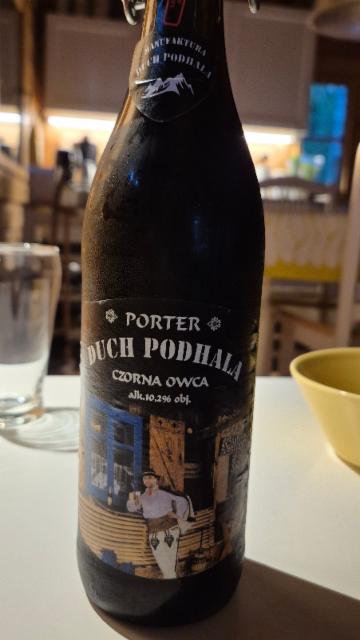 duch podahala, Browar Czarna Owca