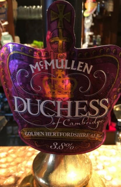 Duchess of Cambridge 3.8%, McMullen & Sons, England