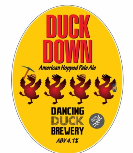 Duck Down 4.1%, Dancing Duck Beer, England