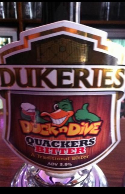 DucknDive 3.9%, Dukeries Brewery, England
