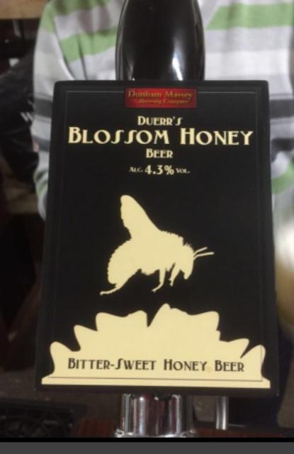 Duerr's Blossom Honey 4.3%, Dunham Massey Brewing Company, England
