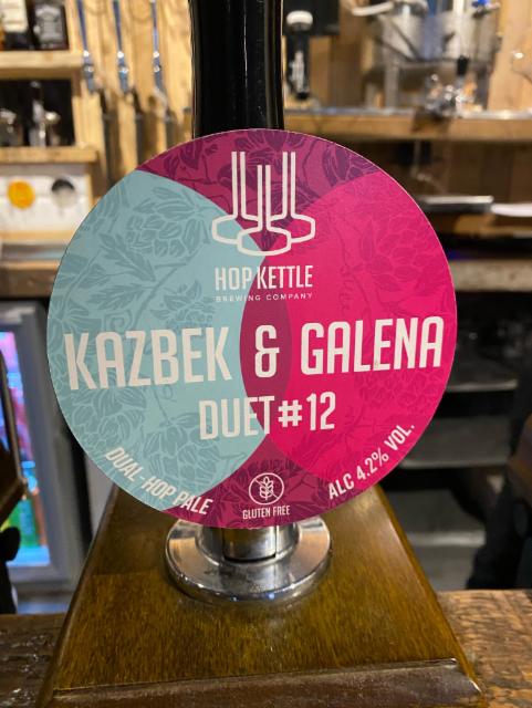 Duet #12 Kazbek & Galena 4.2%, Hop Kettle Brewery, England