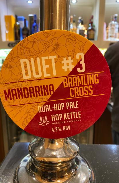 Duet # 3 4.3%, Hop Kettle Brewery, England
