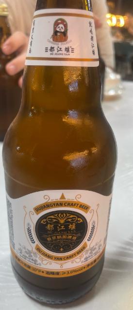 Dujiangyan Craft Beer 3.6%, Dujiangyan, China
