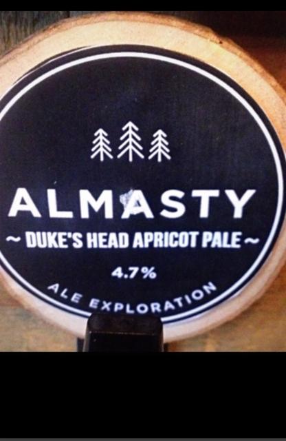 Duke's Head Apricot Pale 4.7%, Almasty Brewing Co, England