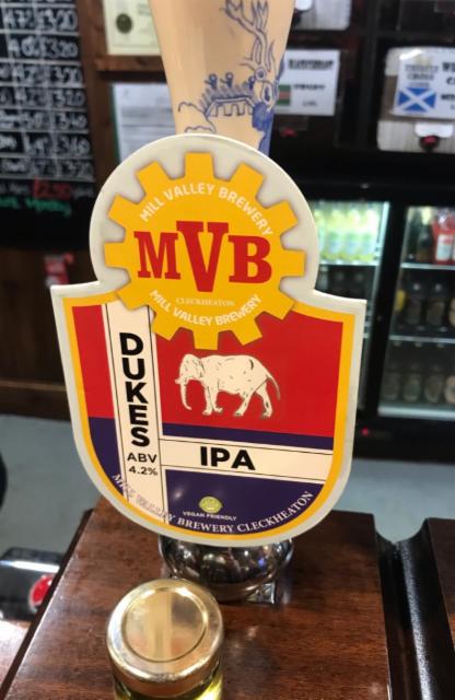 Dukes IPA 4.2%, Mill Valley Brewery Ltd, England