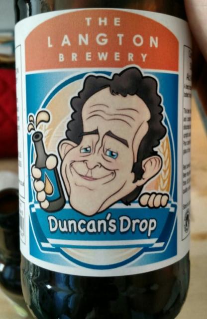 Duncan's Drop 4.4%, Langton Brewery, England