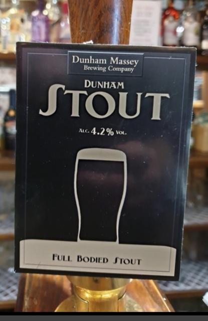 Dunham Stout 4.2%, Dunham Massey Brewing Company, England