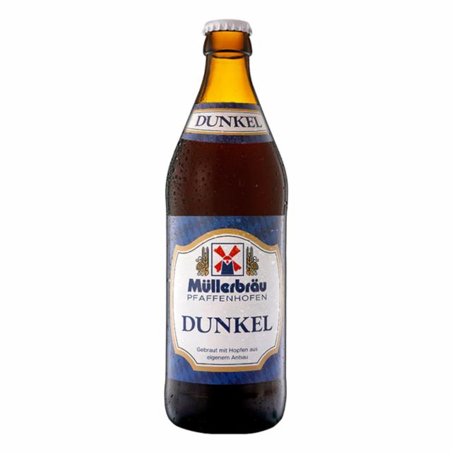 Dunkel 5.2%, Müllerbräu Pfaffenhofen, Germany
