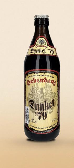 Dunkel '79, Brauerei Hebendanz