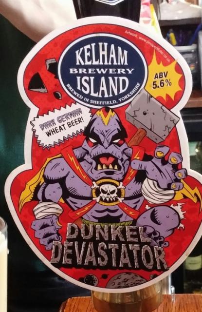 Dunkel Devastator 5.6%, Kelham Island Brewery, England