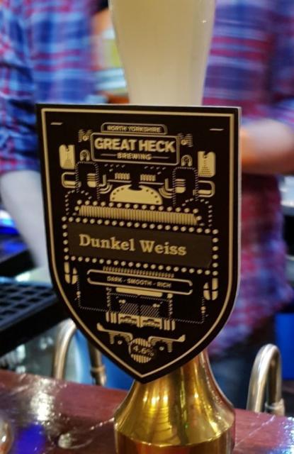 Dunkel Weiss 4.6%, Great Heck Brewery, England