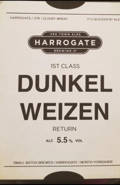 Dunkelweizen 5.5%, Harrogate Brewing Co., England