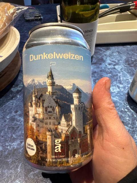 Dunkelweizen 4.8%, La Brasserie Grande Allée, Canada