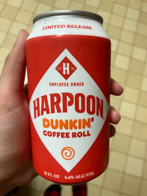 Dunkin' Coffee Roll 4.6%, Harpoon Brewery, United States