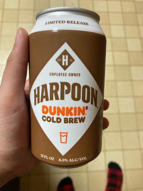 Dunkin' Cold Brew 6.0%, Harpoon Brewery, United States