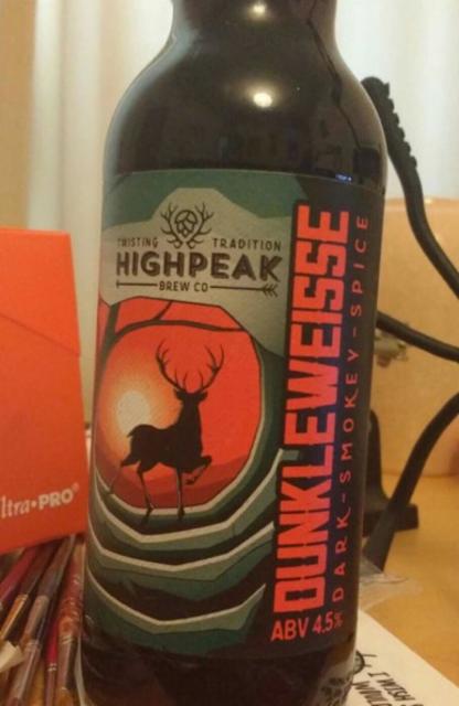 Dunkleweisse 4.5%, High Peak Brew Co., England