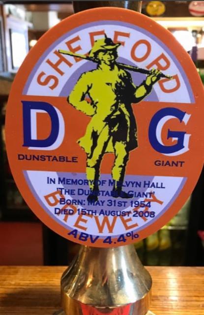 Dunstable Giant 4.4%, B&T Brewery Ltd. Shefford Ales, England