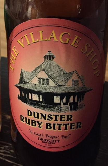 Dunster Ruby Bitter 4.6%, Draycott Brewing Co. ( Derby Taphouse), England