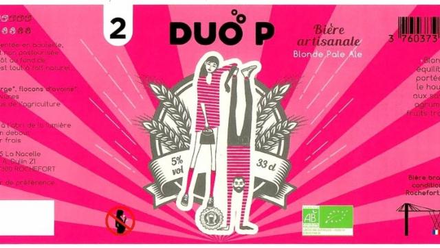 Duo P Blonde Pale Ale 5.0%, La Nacelle [Closed], France