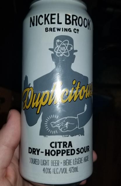 Duplicitous Dry-Hopped Gose 4.0%, Nickel Brook Brewing Co, Canada