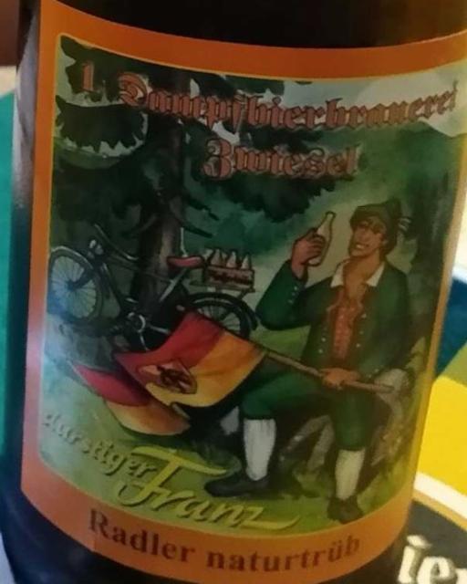 Durstiger Franz Radler 2.5%, Dampfbierbrauerei Zwiesel, Germany