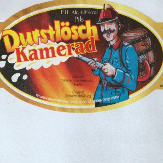 Durstlösch Kamerad 4.9%, Privatbrauerei Metzler, Germany