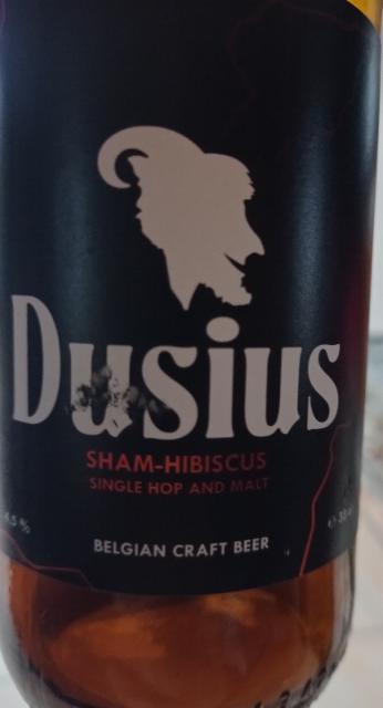 dusius sham hibiscus 4.5%, Brasserie Grain d'Orge, Belgium