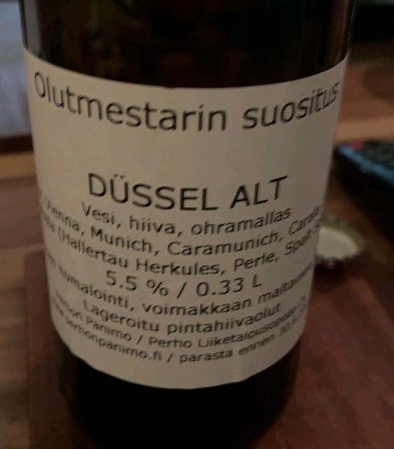 Düssel Alt 5.2%, Perhon Panimo, Finland