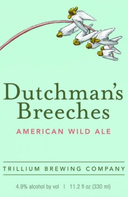 Dutchman's Breeches 4.9%, Trillium Brewing Company, United States