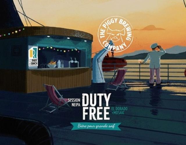 Duty Free 4.5%, The Piggy Brewing Company, France
