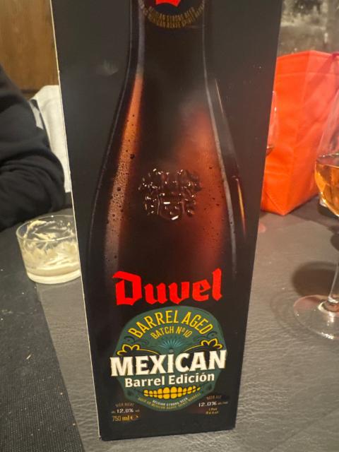 Duvel Barrel Aged Batch N° 10 Mexican Barrel Edición 12.0%, Duvel Moortgat, Belgium