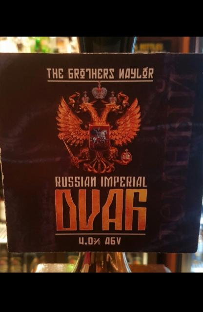 DVAH 4.0%, Naylor's Brewery, England