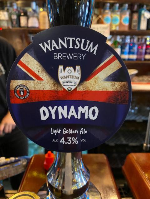 Dynamo 4.3%, Wantsum Brewery, England