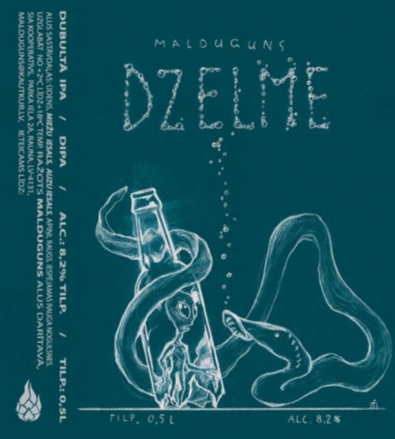 Dzelme 8.2%, Malduguns, Latvia